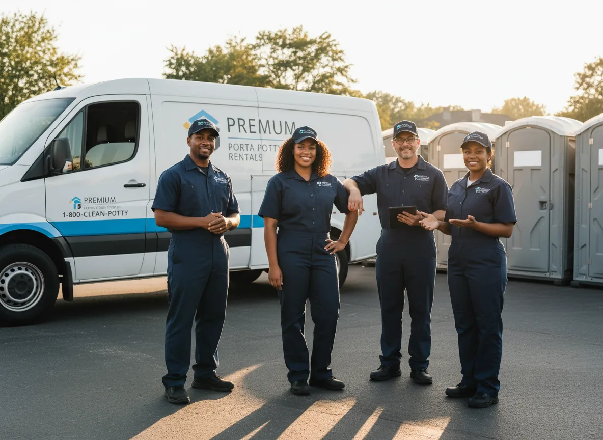 VIP Portable Toilets company in Leonidas, MI